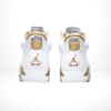 Rear view of the Air Jordan 6