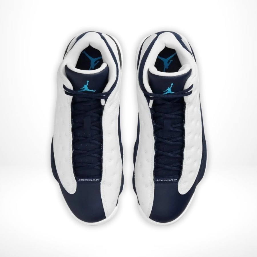 Top-down view of the Air Jordan 13