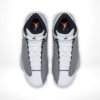 Top-down view of the Air Jordan 13
