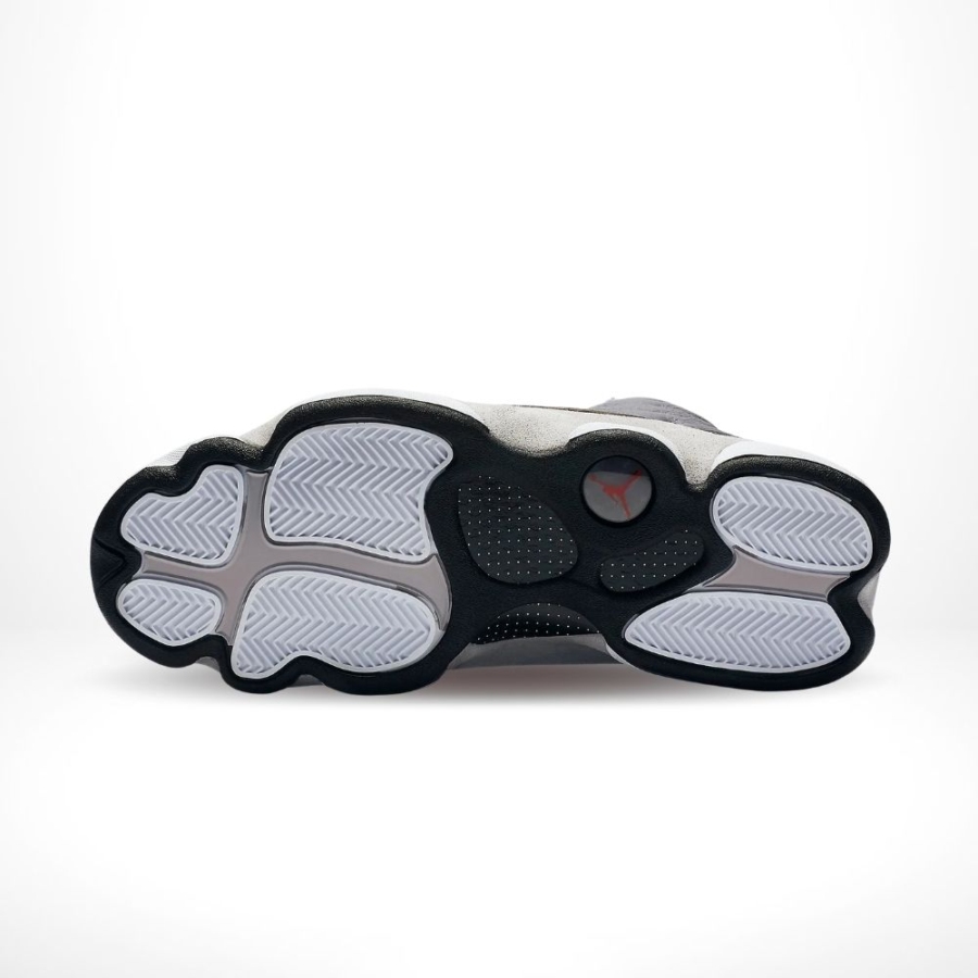 Bottom view of the Air Jordan 13