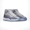 Angled front view of a full pair of Air Jordan 11