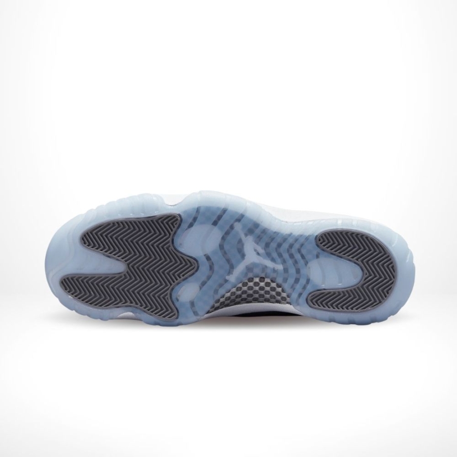 Bottom view of the Air Jordan 11
