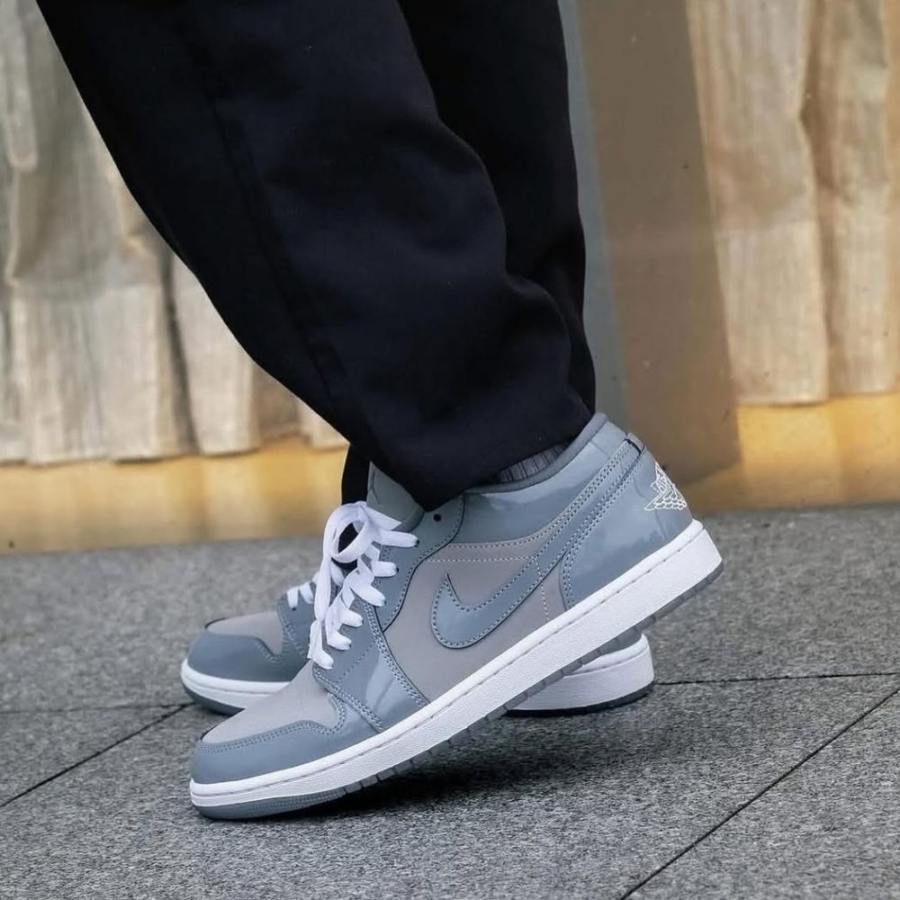 On-foot of the Air Jordan 1