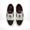 Top-down view of the Air Jordan 1