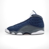 Medial side view of the Air Jordan 13