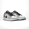 Angled front view of a full pair of Air Jordan 1