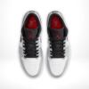 Top-down view of the Air Jordan 1