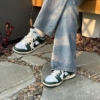 On-foot of the Air Nike Dunk Low