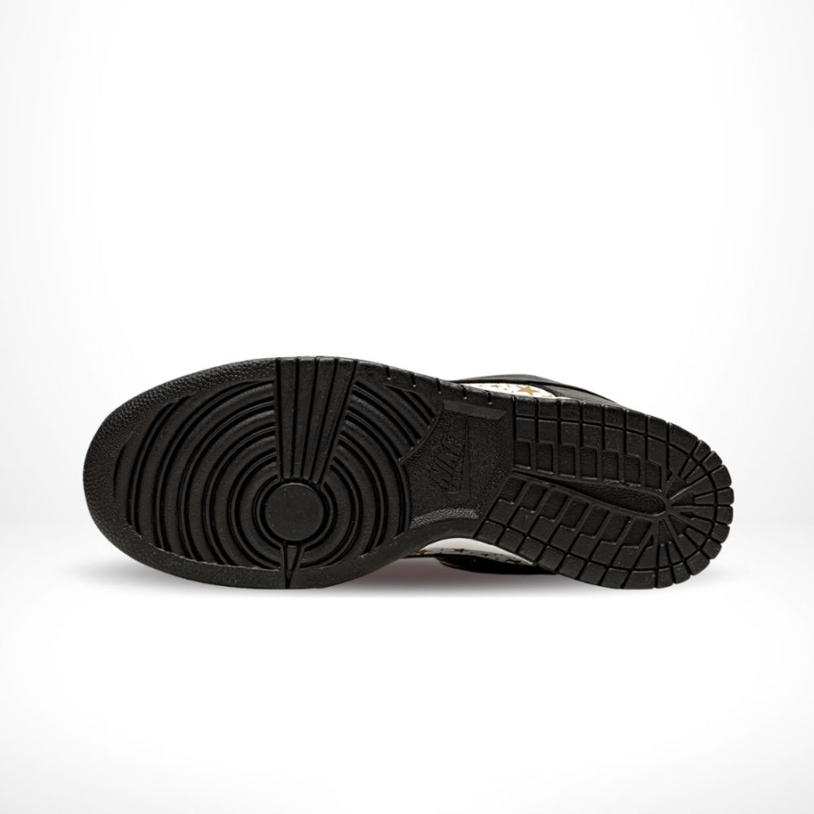 Bottom view of the Air Nike Dunk Low