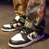 On-foot of the Air Nike Dunk Low