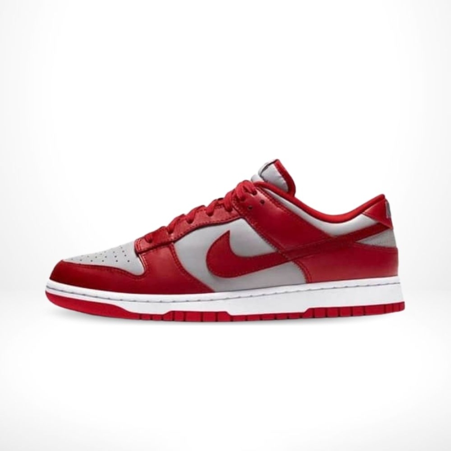 Nike Dunk Low Unlv Medium Grey Varsity Red - Image 3