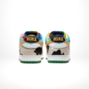 Rear view of the Nike SB Dunk Low