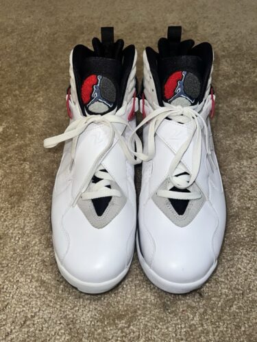 Air Jordan 8 Retro Bugs Bunny White Red 2013 photo review