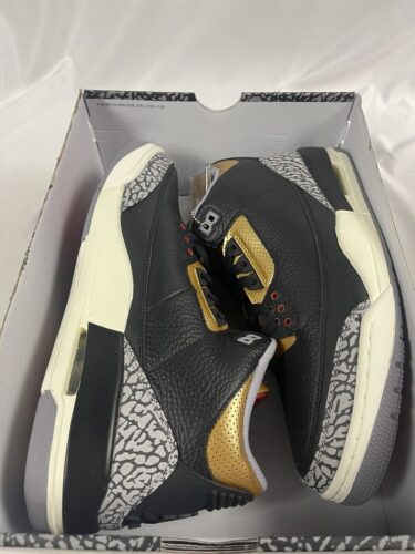 Air Jordan 3 Retro Black Gold photo review