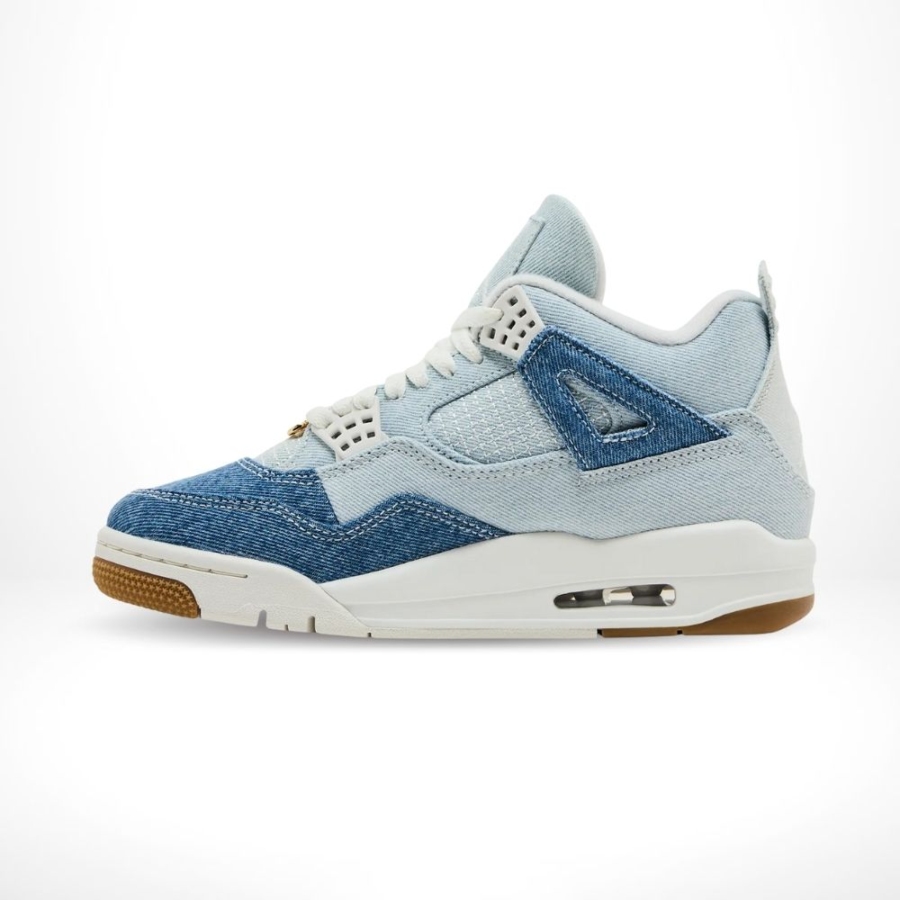 Medial side view of the Air Jordan 4