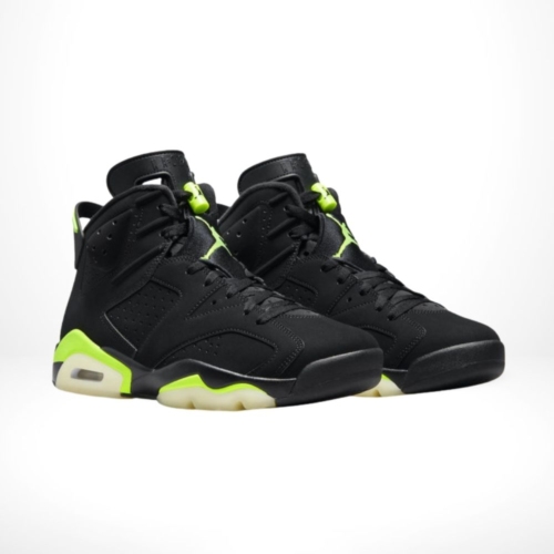 Angle view of Air Jordan 6