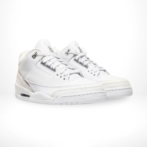Angle view of Air Jordan 3